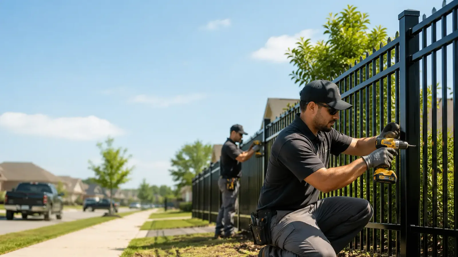 Metal Fence Installation in Lacota, MI